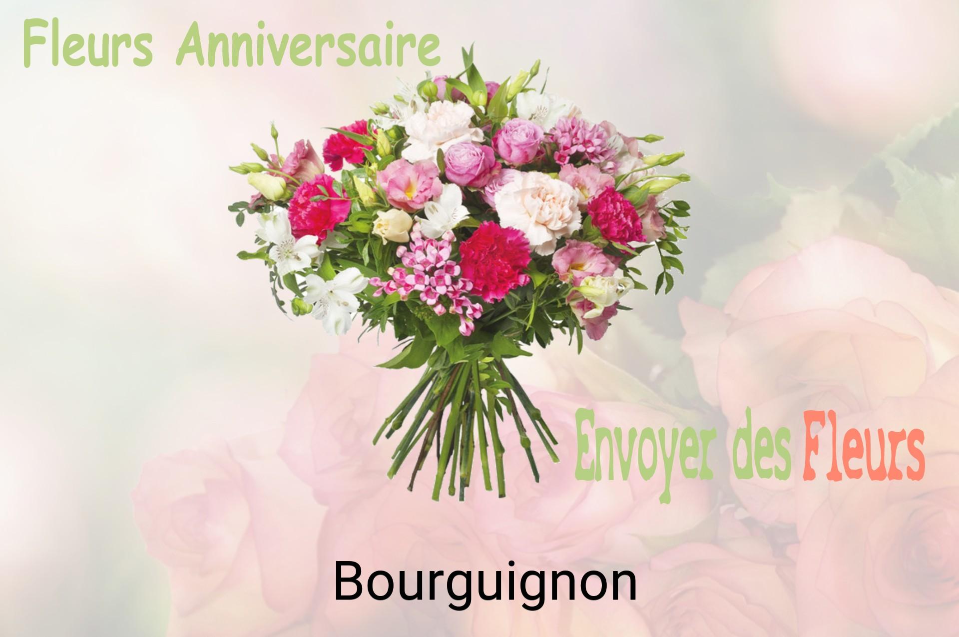 Bouquet de fleurs d’anniversaire livré à Bourguignon