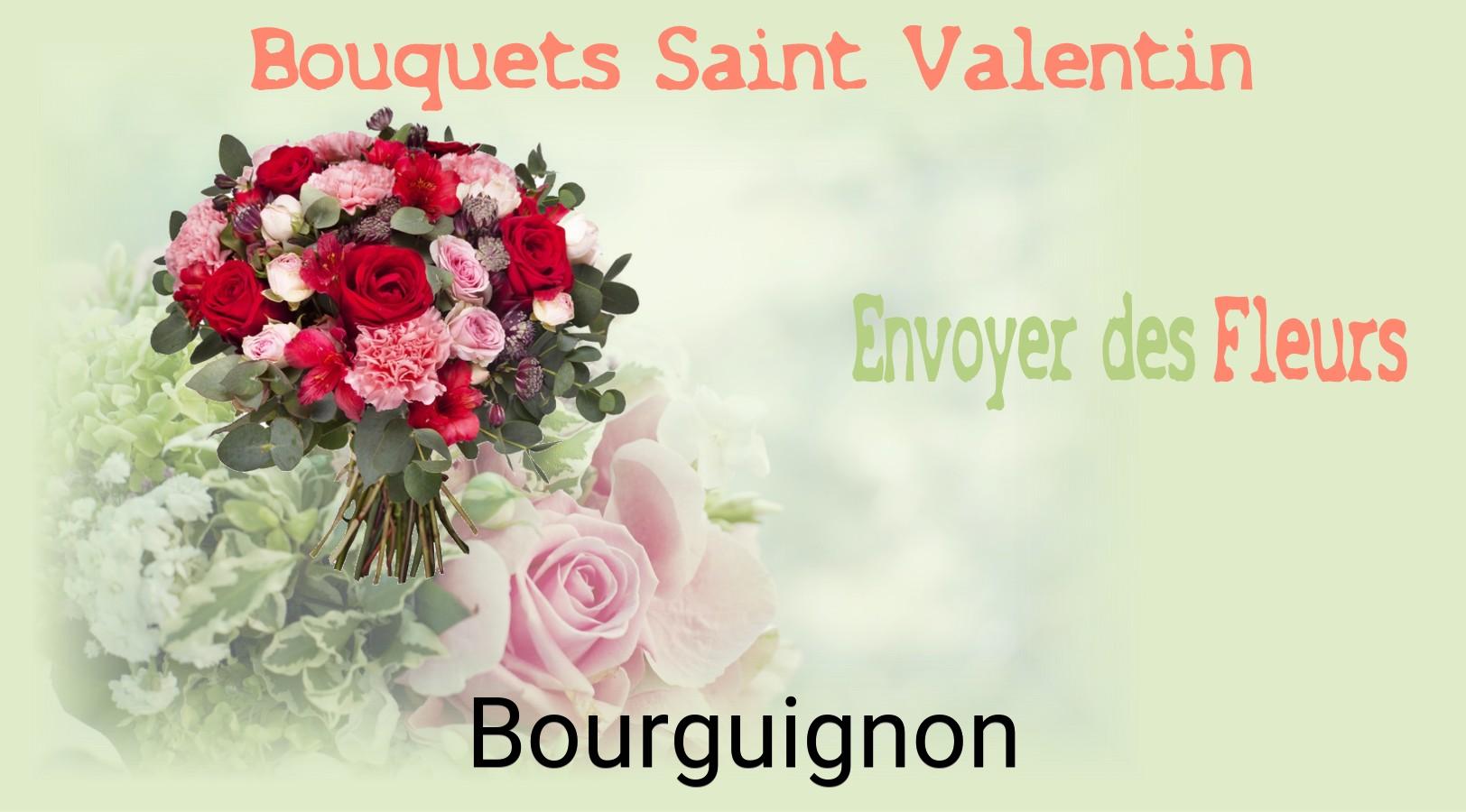 Roses de Saint-Valentin livrées à Bourguignon